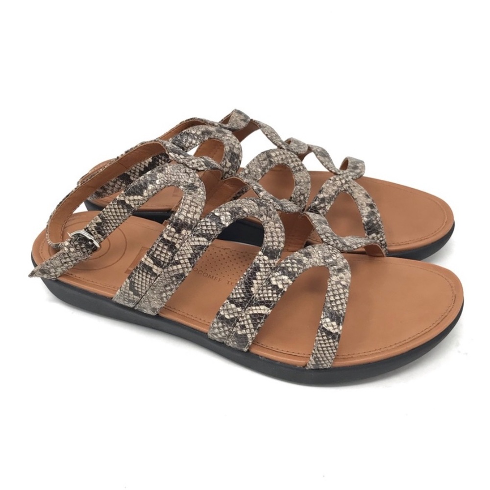 • Sandals Strata Snake Skin Gladiator •
